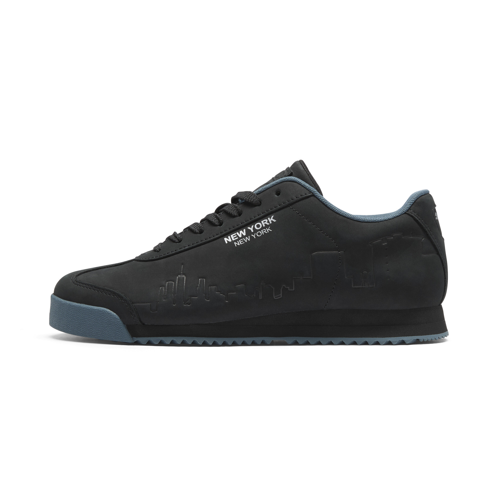 PUMA Roma Skyline Flagship Sneakers in Black, Size 4
