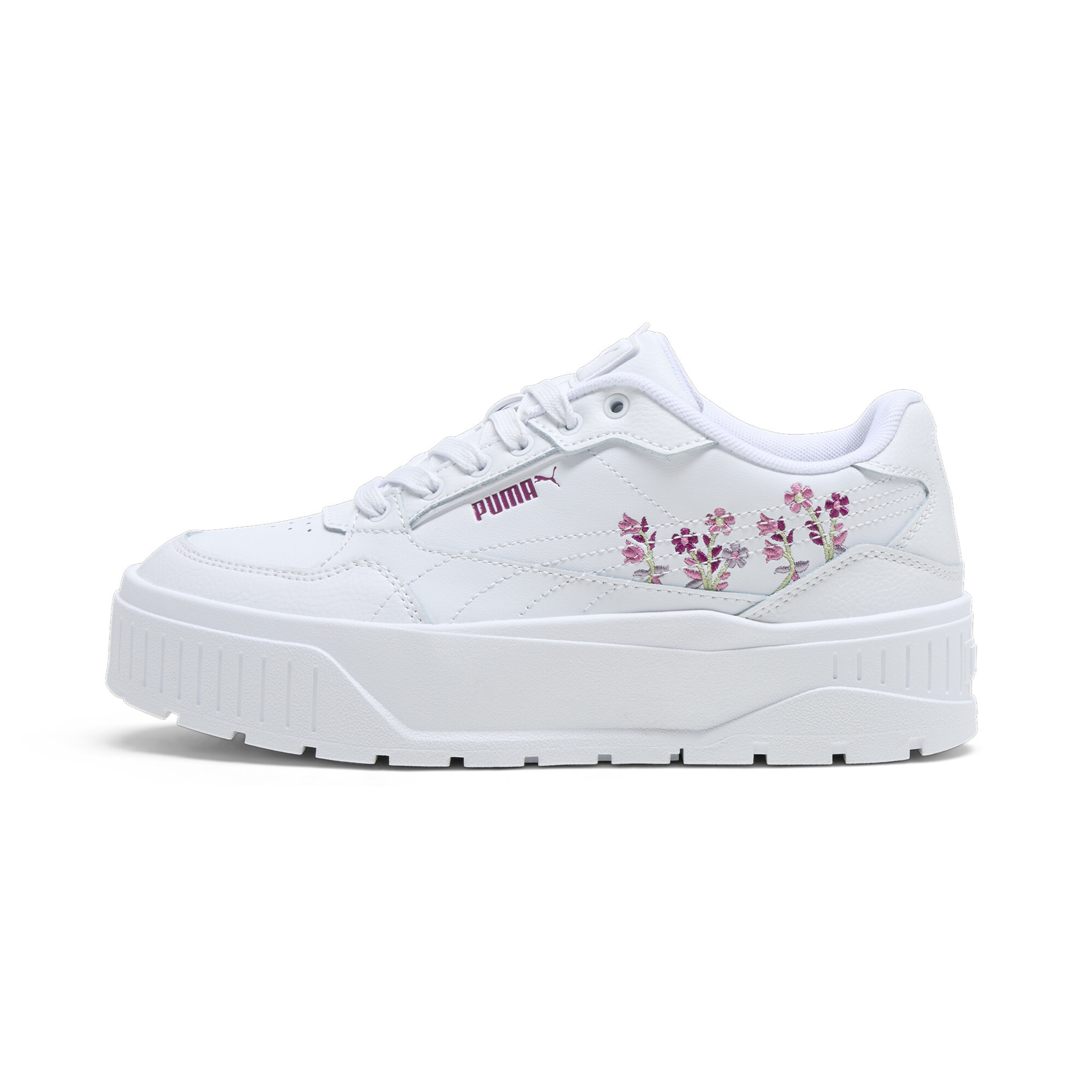 Puma Karmen II Idol Novelty Sneakers Damen Schuhe | White/Magenta Gleam | Größe: 38.5