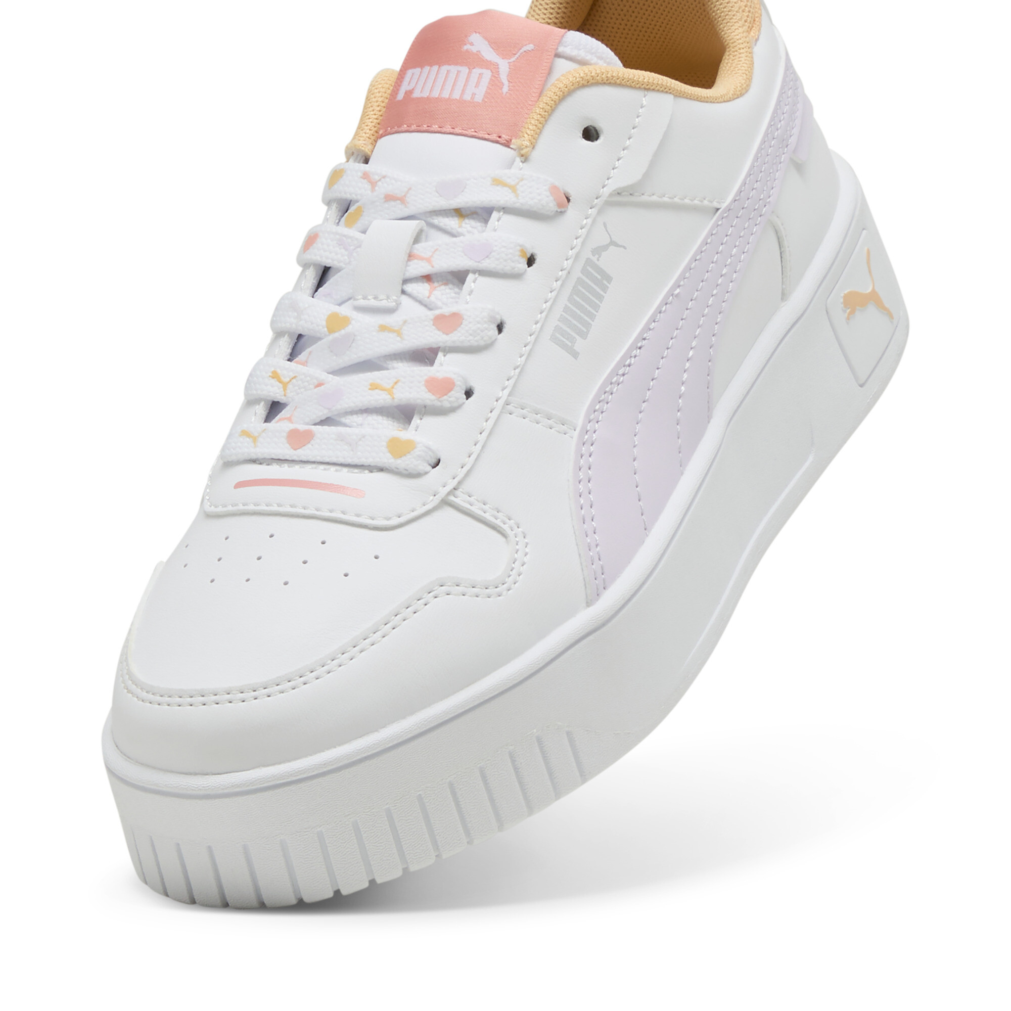 Carina Street Lacey sneakers voor Dames, Wit, Maat 37,5 | PUMA