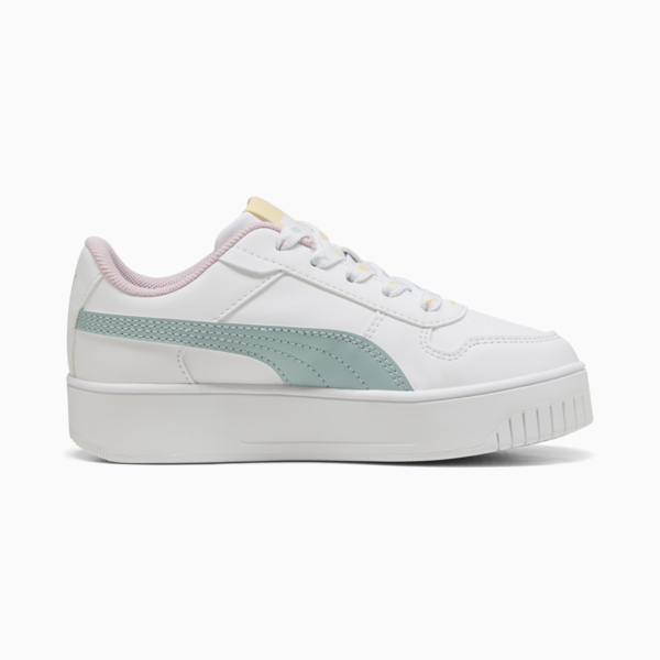 Carina Street Lacey Sneakers Kids, PUMA White-Modern Mint-Rose Mauve, large-ZAF