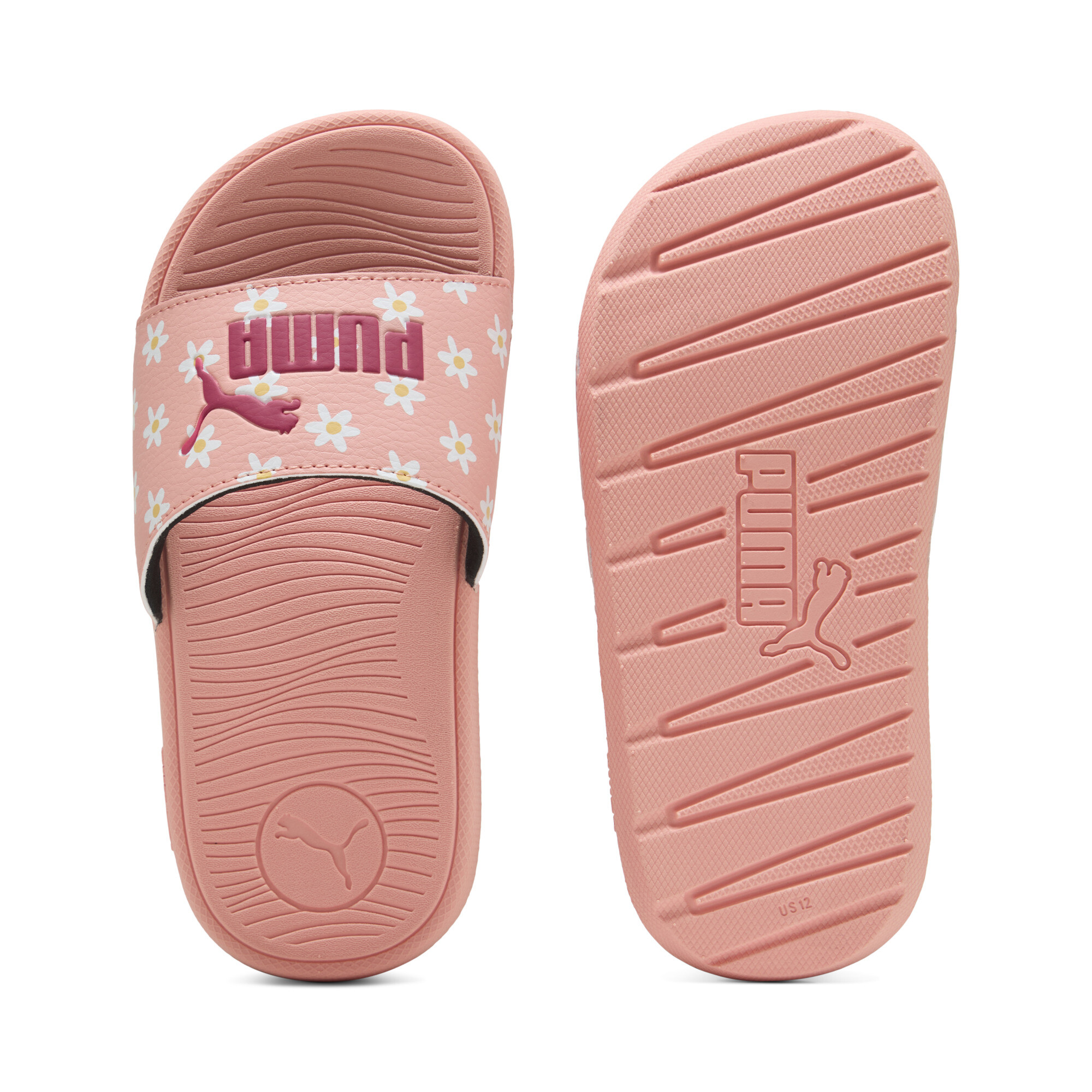 Puma Cool Cat 2.0 Daisies Sneakers Kinder Schuhe | Mit Plain | Pink Fruit/Pink/White | Größe: 32