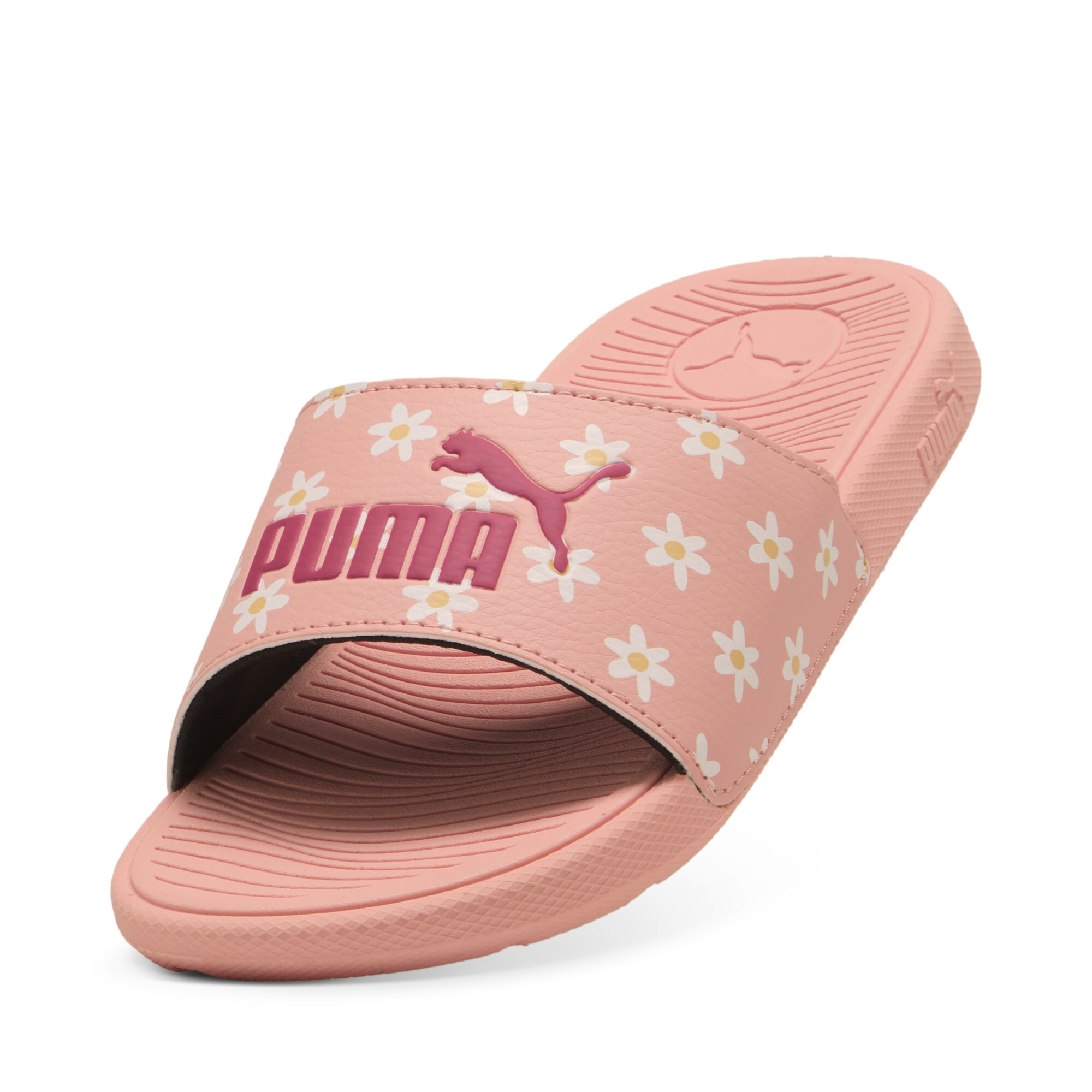 Cool Cat 2.0 Daisies sneakers voor Dames, Roze/Wit, Maat 29 | PUMA