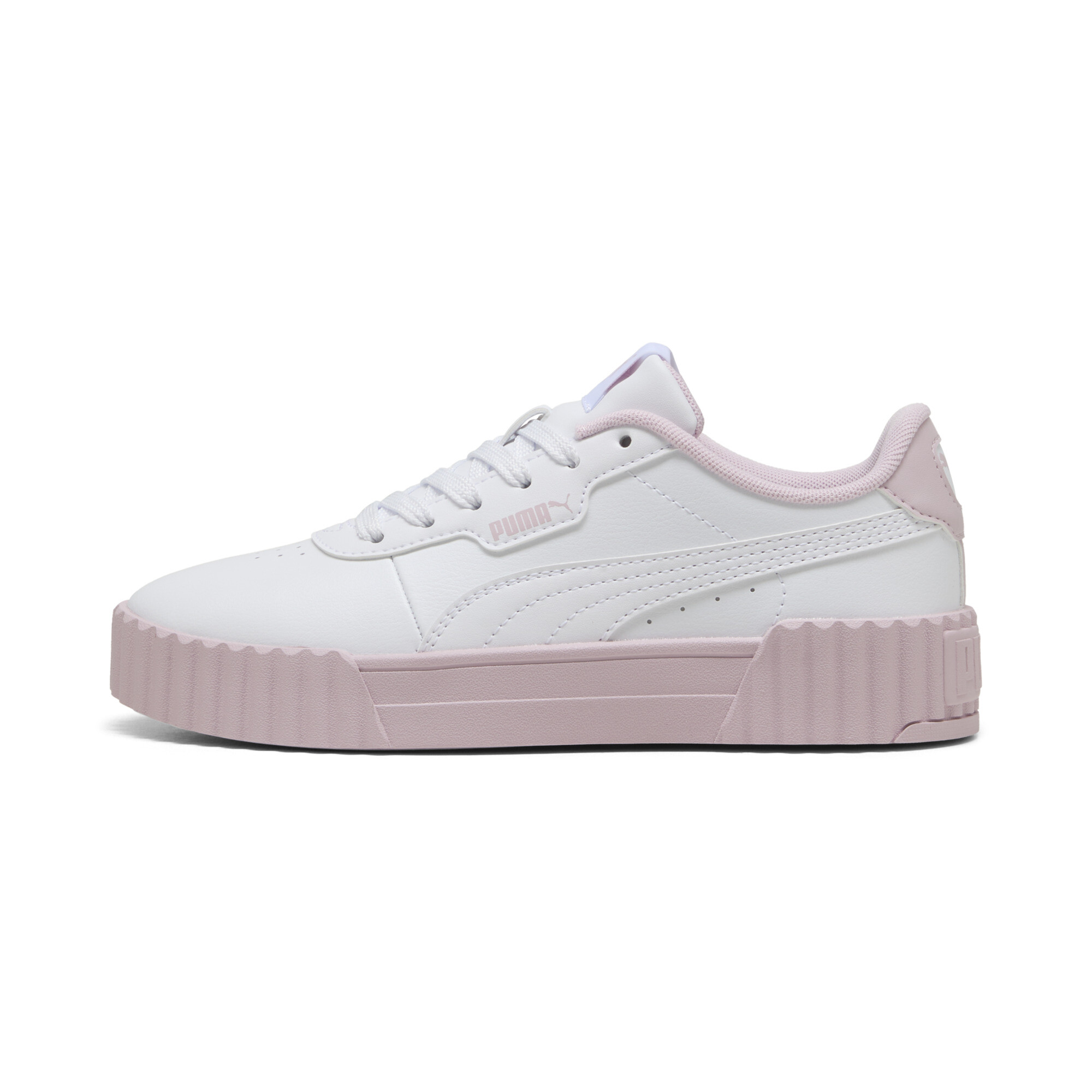 Puma Carina 3.0 Cutie Sneakers Teenager Schuhe Für Damen Für Kinder | White/Rose Mauve | Größe: 35.5