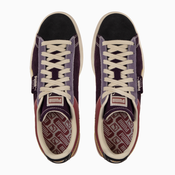 Zapatillas Suede Crafted, Flat Dark Gray-Midnight Plum-Alpine Snow, large-ARG
