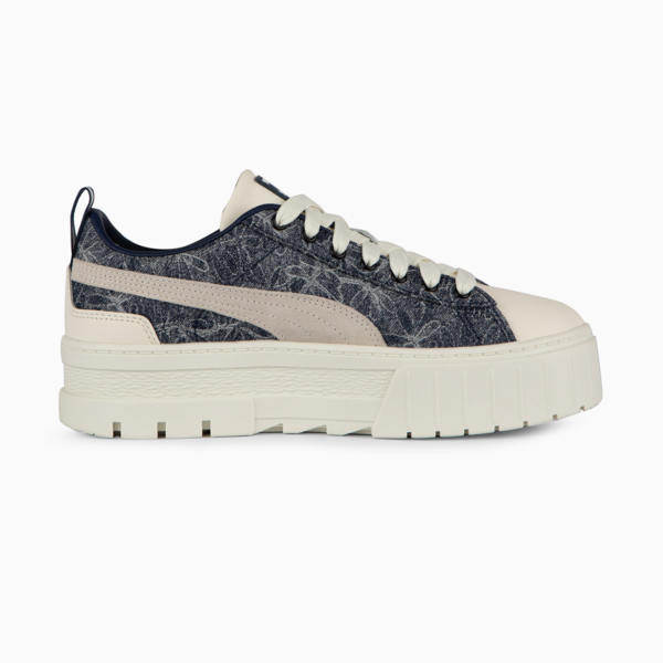 Zapatillas Mayze Denim Wns, Warm White-Persian Blue-PUMA White, large-ARG