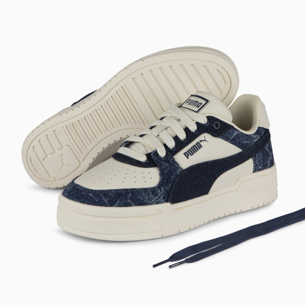 Zapatillas CA Pro Denim Wns, PUMA White-Persian Blue-Warm White, large-ARG