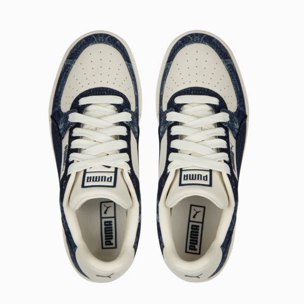 Zapatillas CA Pro Denim Wns, PUMA White-Persian Blue-Warm White, large-ARG