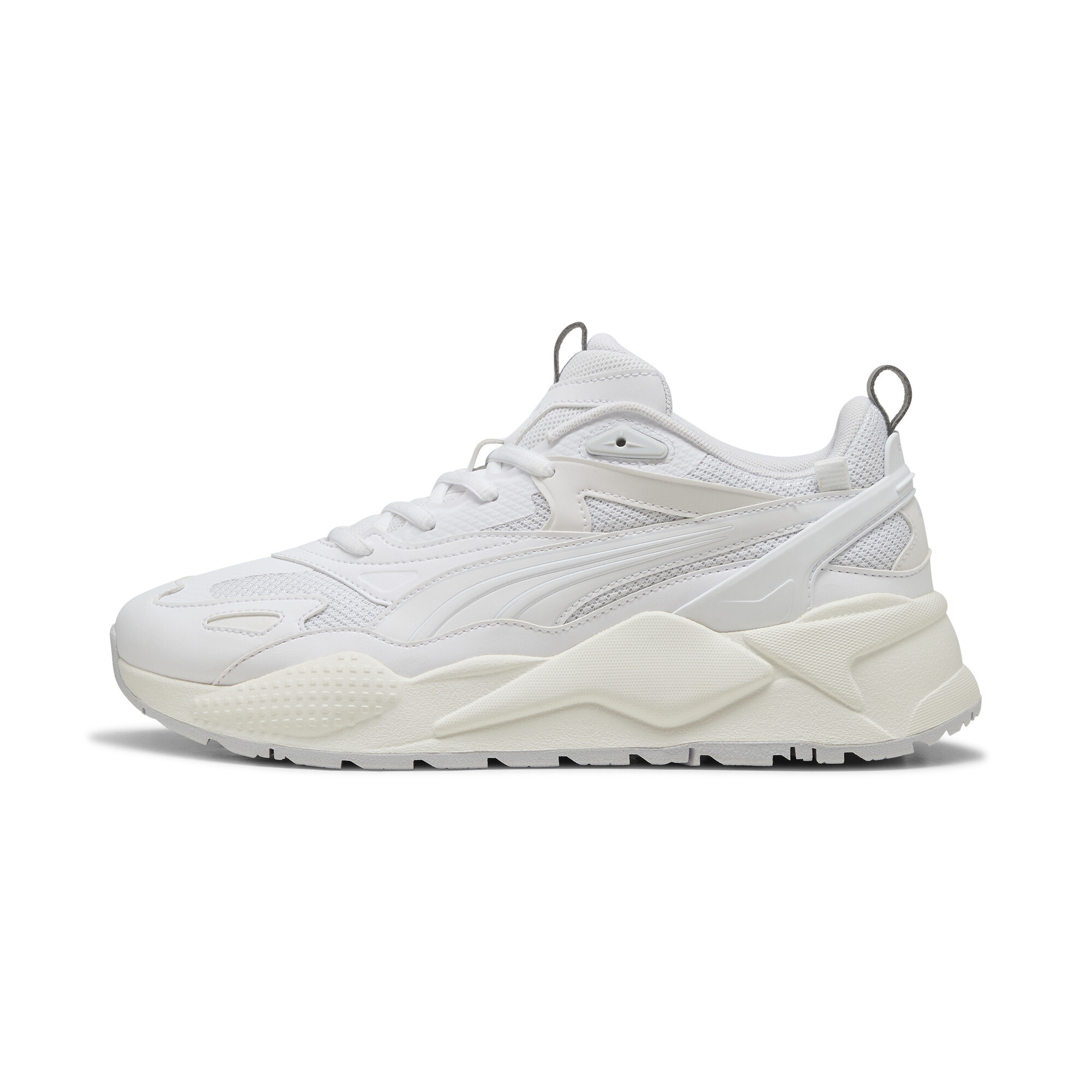 Puma RS-X Efekt Lights On Reflect Sneakers Schuhe | Mit Plain | White/Silver Mist | Größe: 47