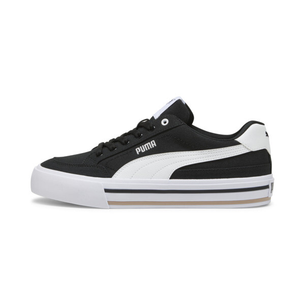 Zapatillas PUMA Court Classic Vulc para Mujer En Negro/Blanco