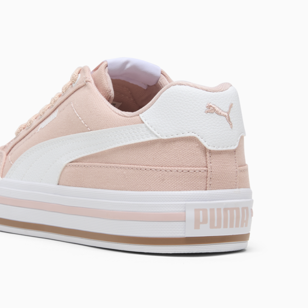 Tenis Court Classic Vulc para mujer, Rose Quartz-PUMA White, large-MEX