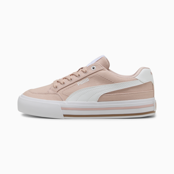 Tenis Court Classic Vulc para mujer, Rose Quartz-PUMA White, large-MEX