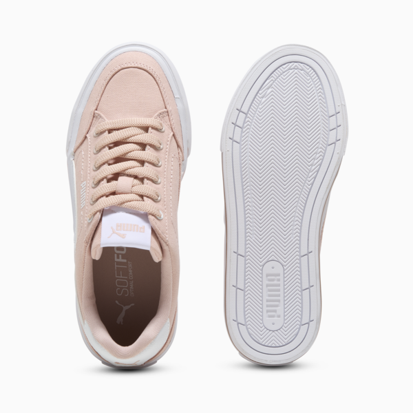 Tenis Court Classic Vulc para mujer, Rose Quartz-PUMA White, large-MEX