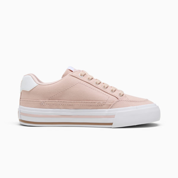 Tenis Court Classic Vulc para mujer, Rose Quartz-PUMA White, large-MEX