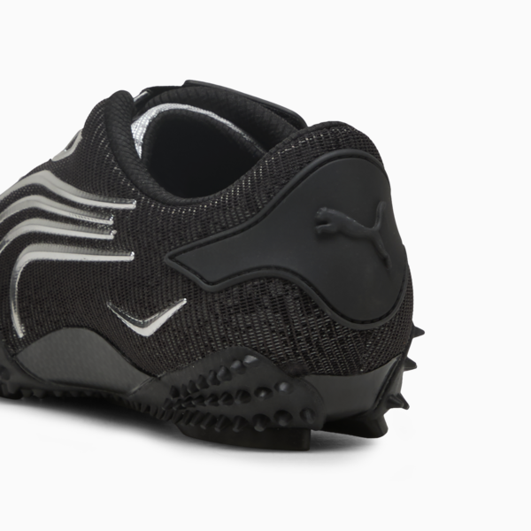 Mostro Metallic Sneakers Unisex, PUMA Black-PUMA Silver, large-ZAF