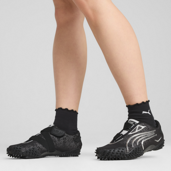 Mostro Metallic Sneakers Unisex, PUMA Black-PUMA Silver, large-ZAF
