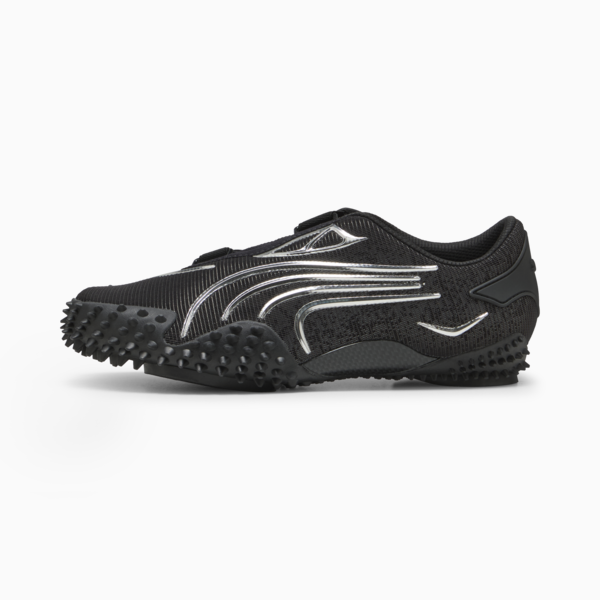 Mostro Metallic Sneakers Unisex, PUMA Black-PUMA Silver, large-ZAF