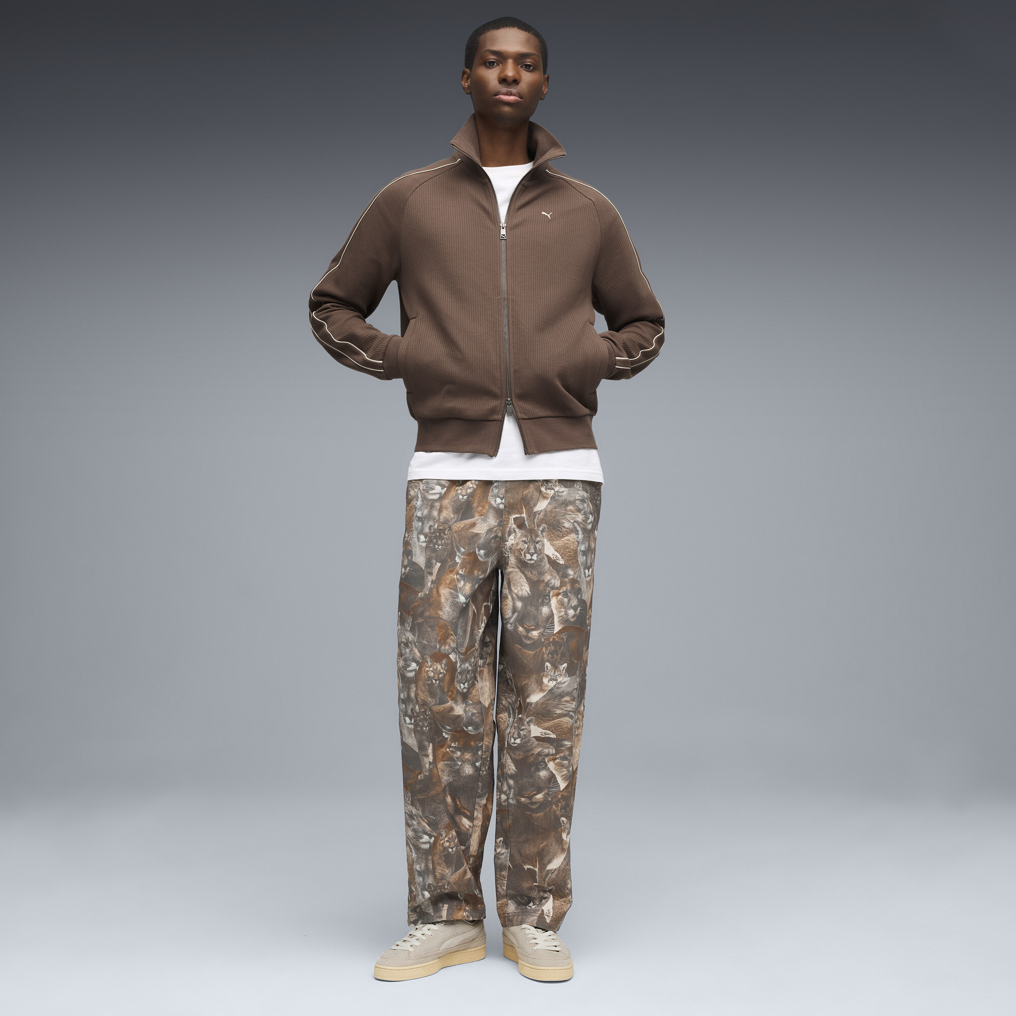 PUMA Suède Mocassin uniseks sneakers, Wit, Maat 36 thumbnail 7