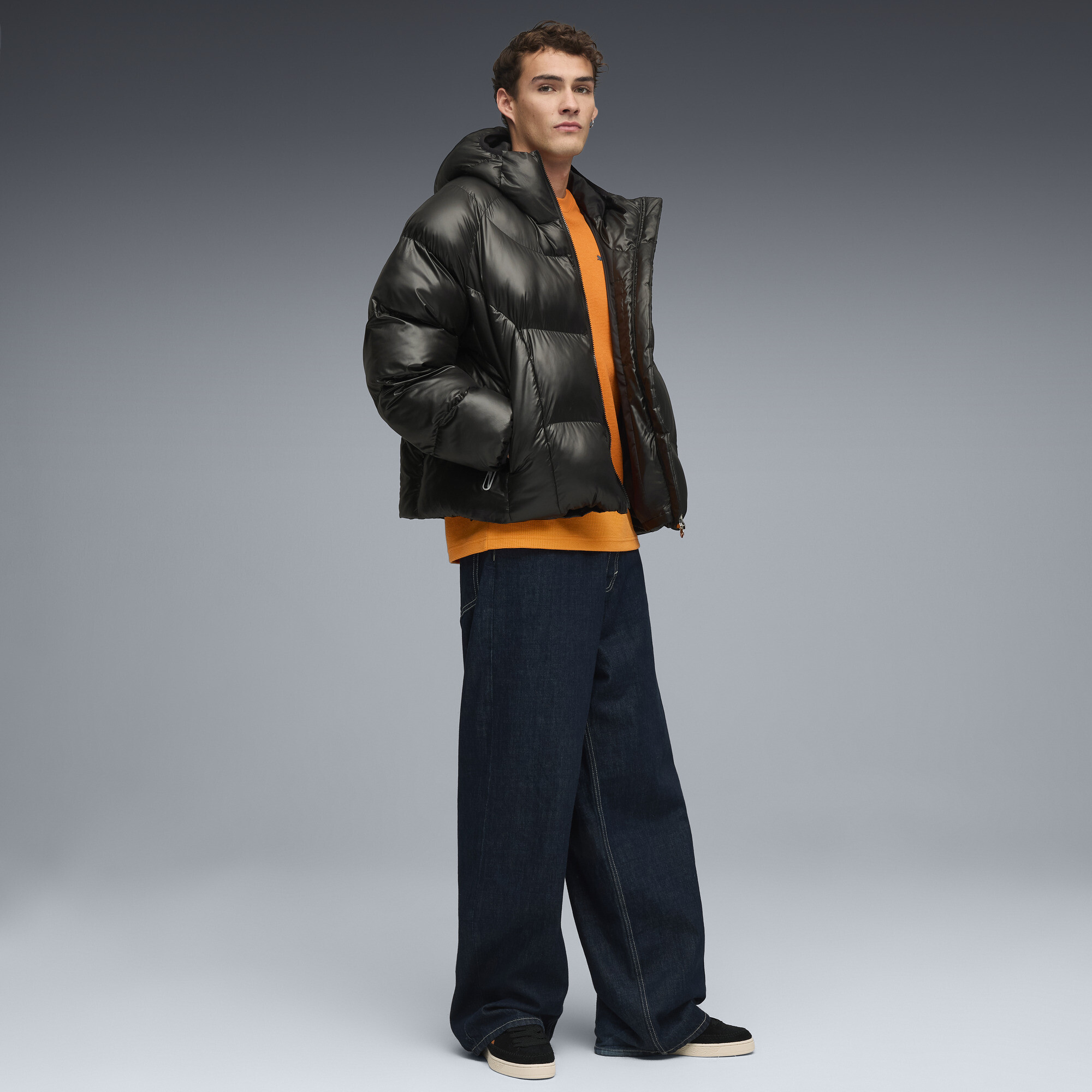 PUMA Suède Mocassin uniseks sneakers, Zwart, Maat 36 thumbnail 7