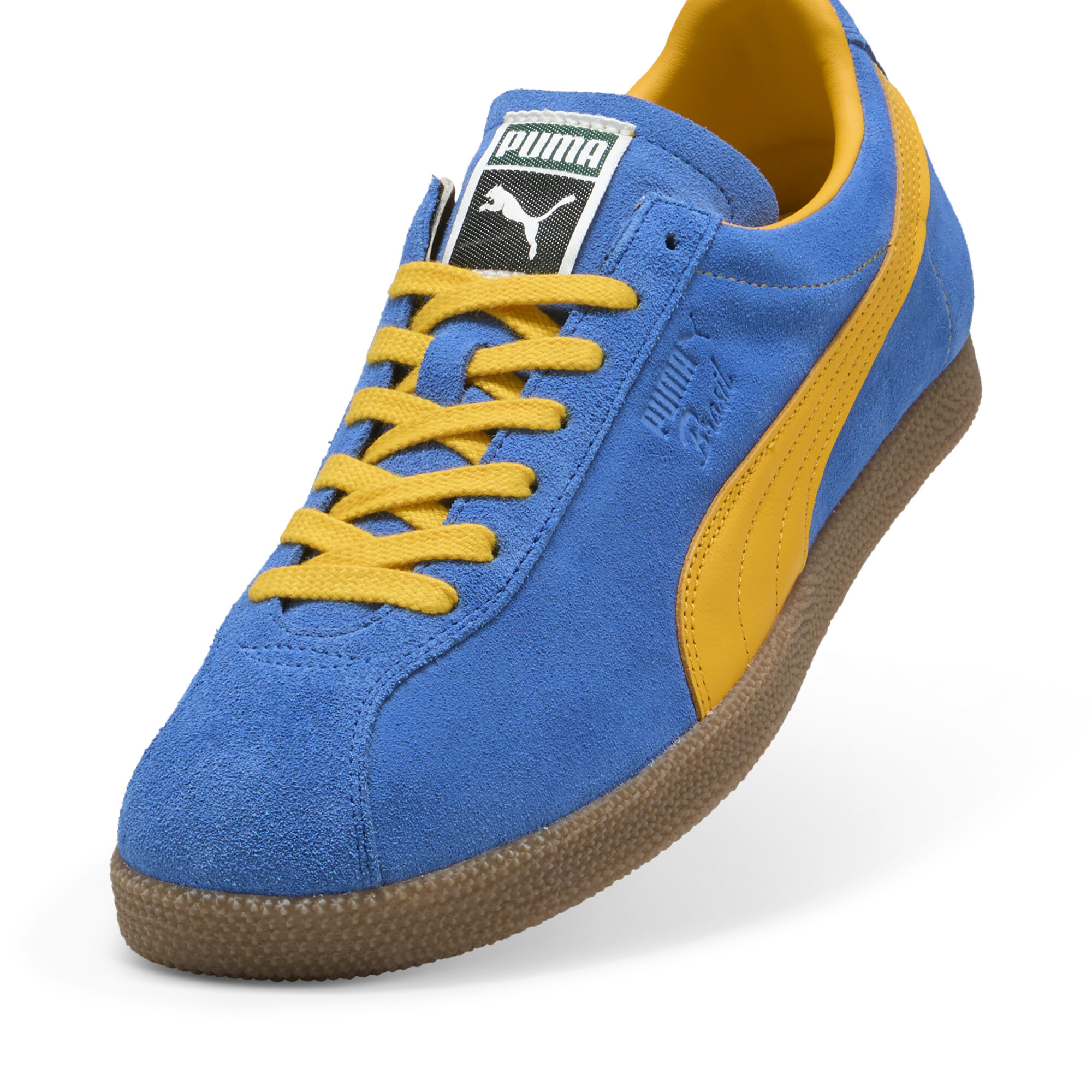 Brasil uniseks sneakers, Blauw, Maat 45 | PUMA