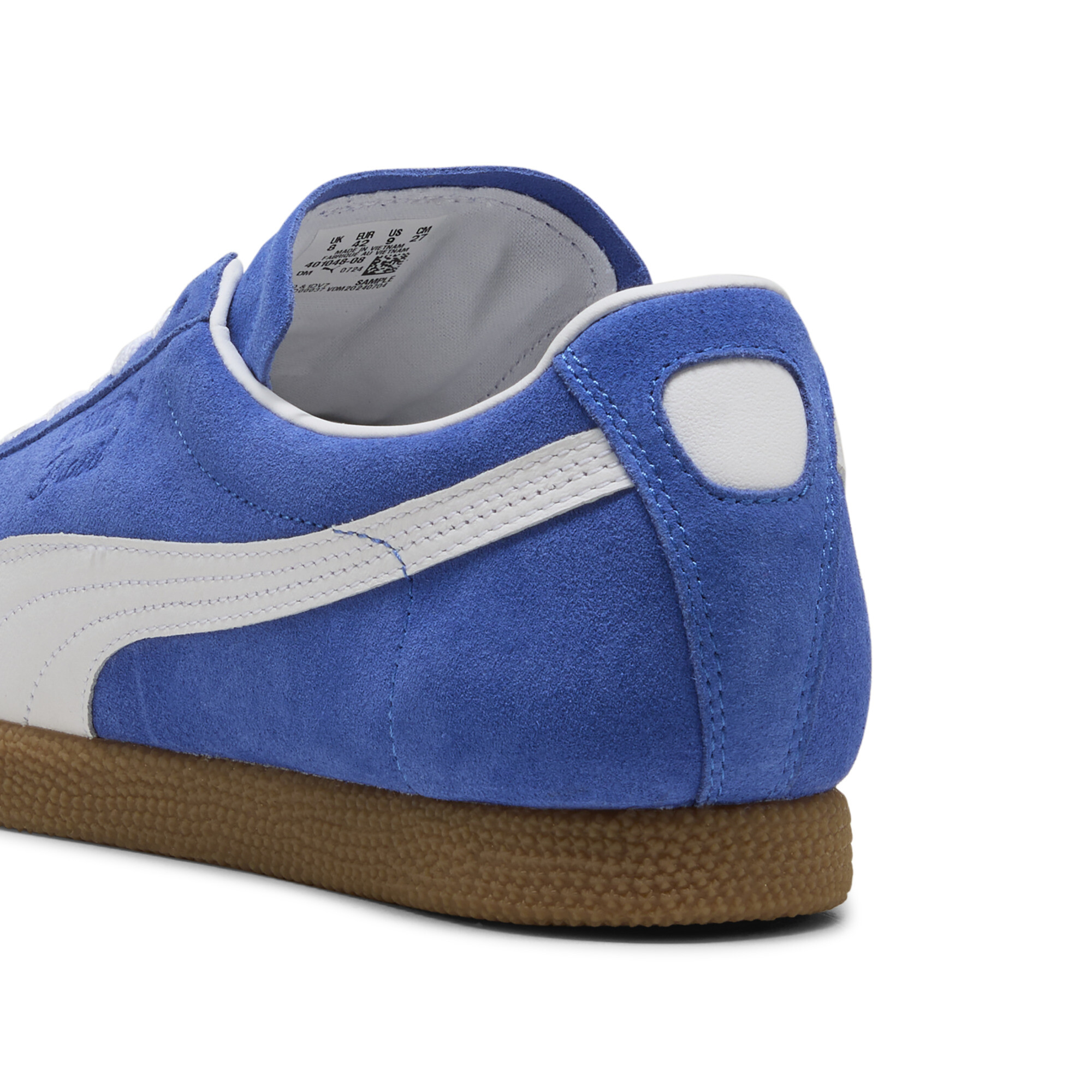 PUMA Brasil uniseks sneakers, Blauw/Wit, Maat 46 thumbnail 5
