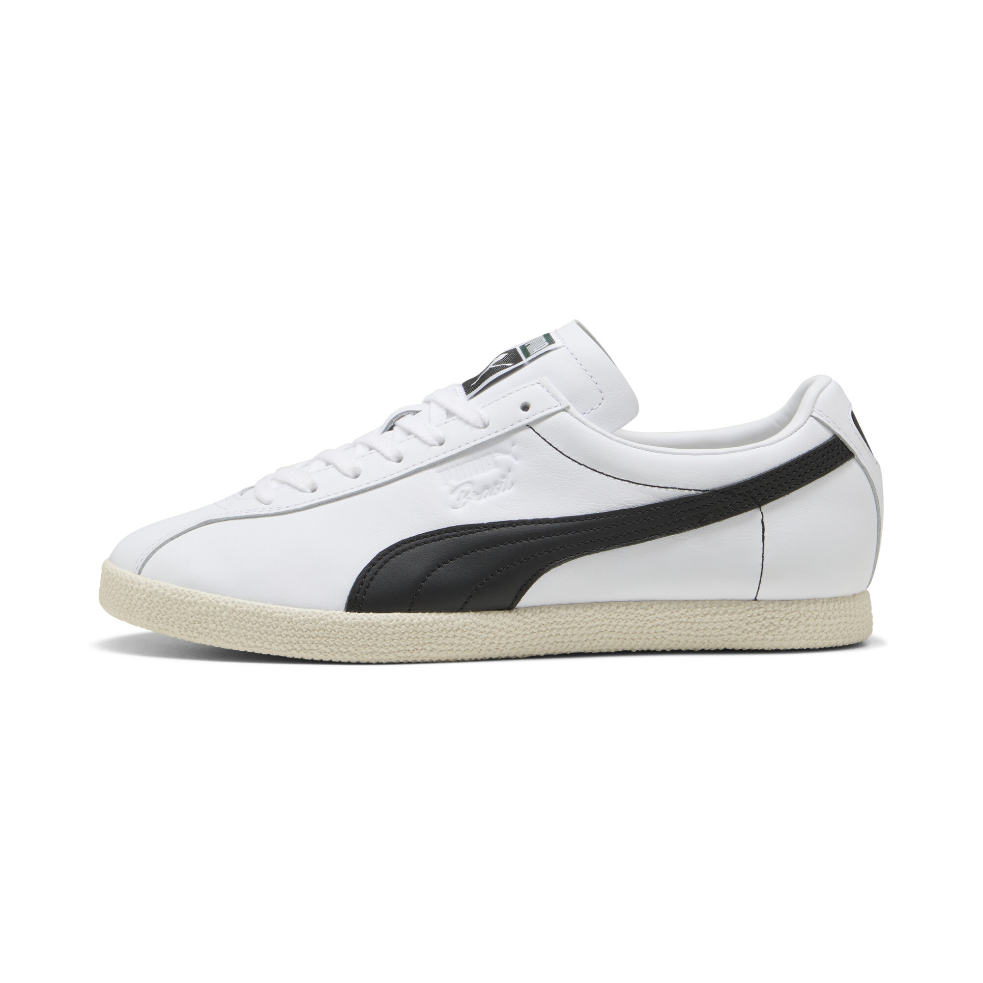 Puma Brasil Capoeira Sneakers Unisex Schuhe | Mit Plain | White/Black/Frosted Ivory | Größe: 42.5