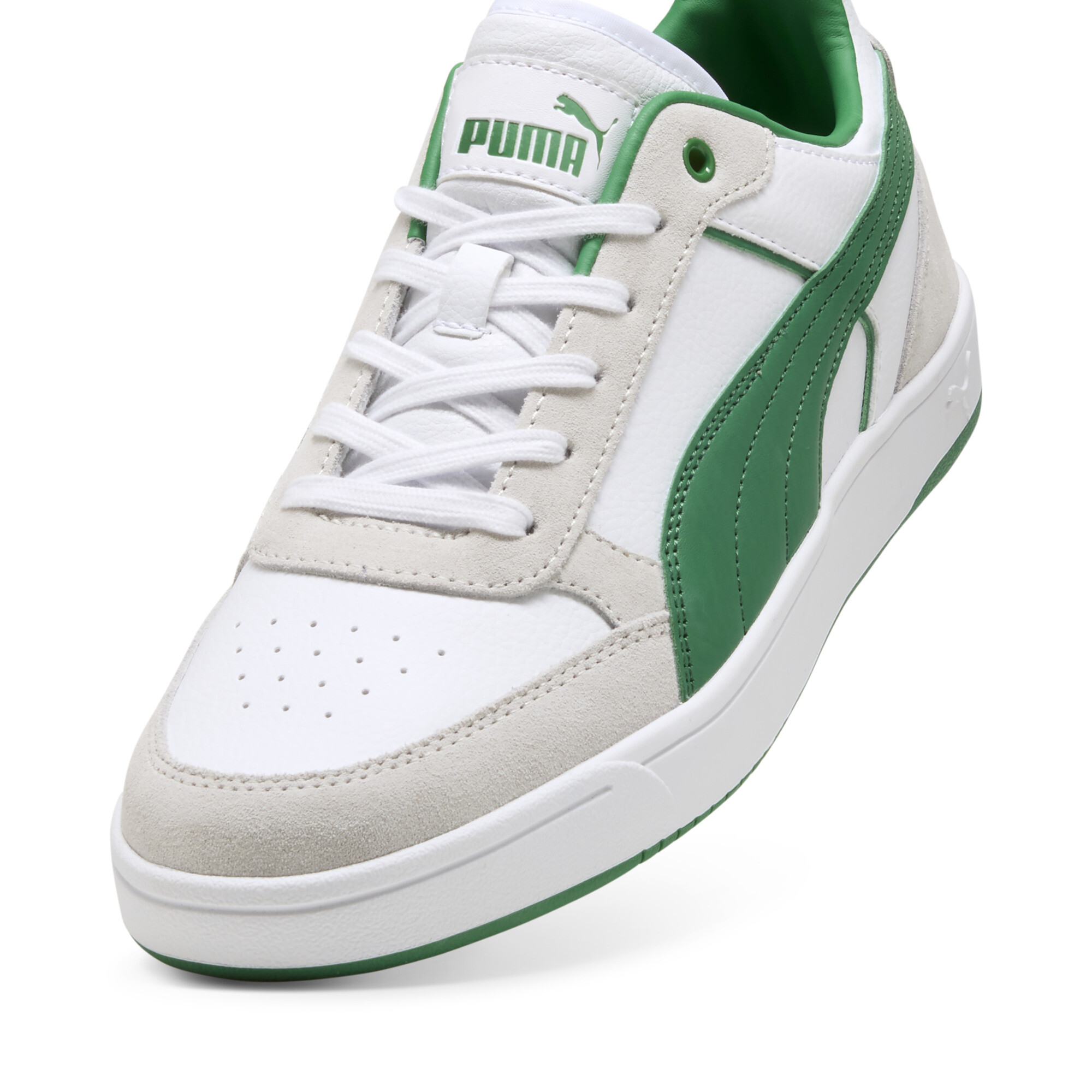 PUMA Dribble SD sneakers, Groen/Grijs/Wit, Maat 48