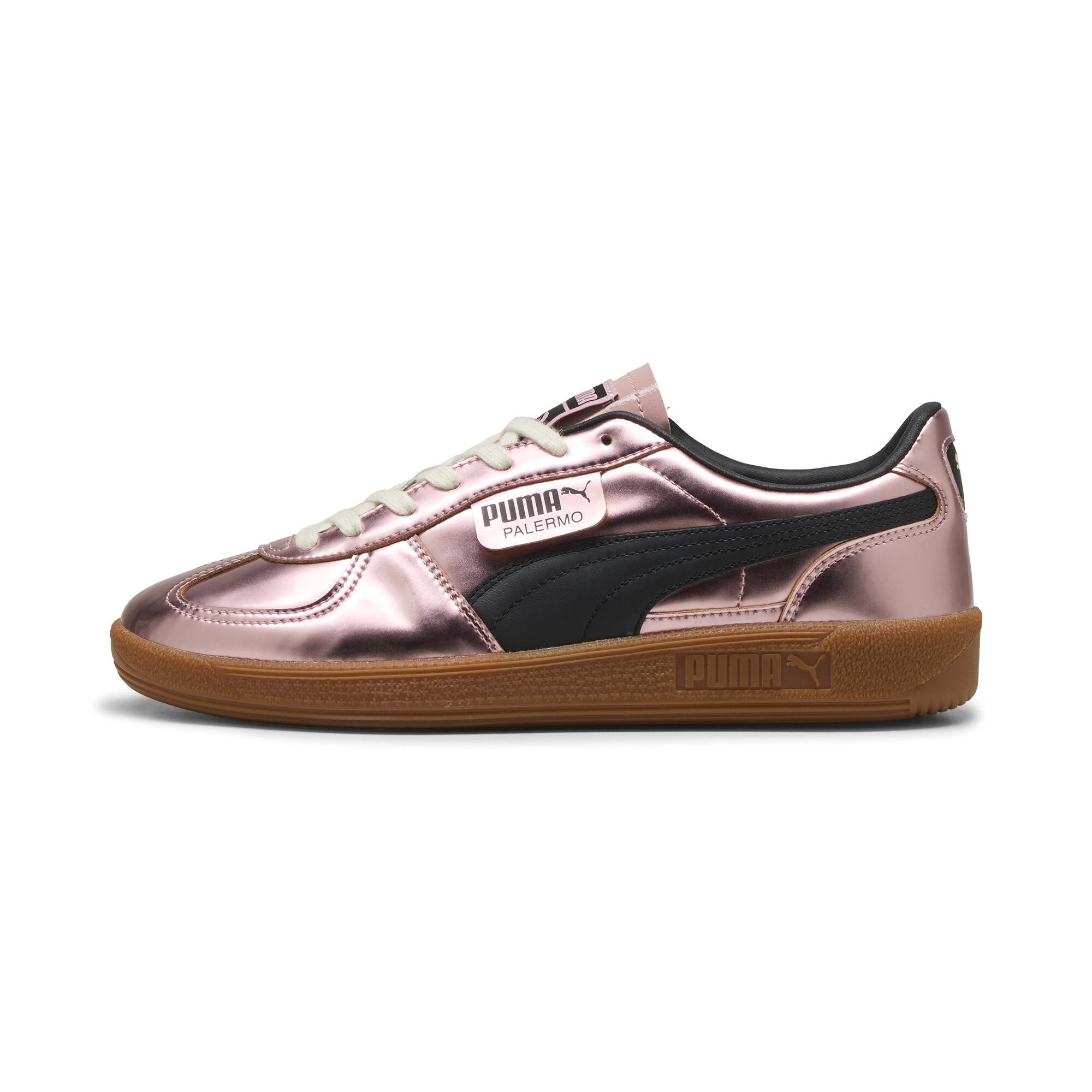 Kids' PUMA X PALERMO F. C. Metallic Palermo Sneakers Unisex In Pink, Size EU 44