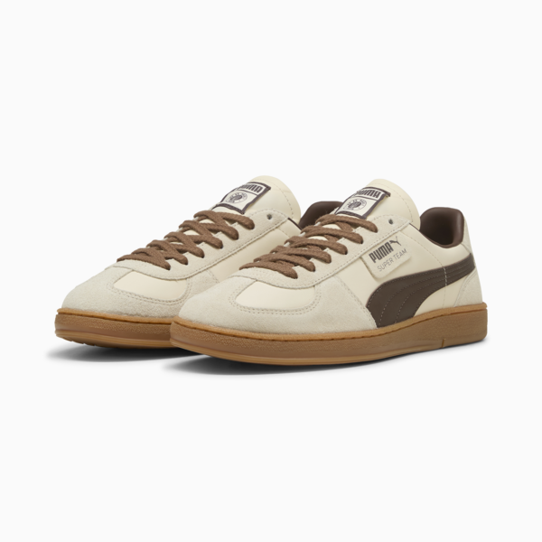 Tenis Super Team ST. PAULI, Sugared Almond-Espresso Brown, large-MEX