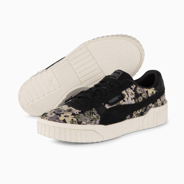 Zapatillas Cali OG Dark Floral para mujer, PUMA Black-Galactic Gray, large-ARG