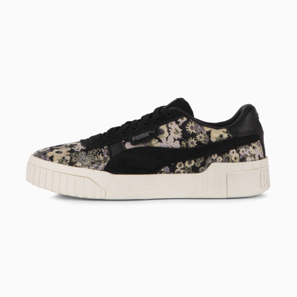 Zapatillas Cali OG Dark Floral para mujer, PUMA Black-Galactic Gray, large-ARG