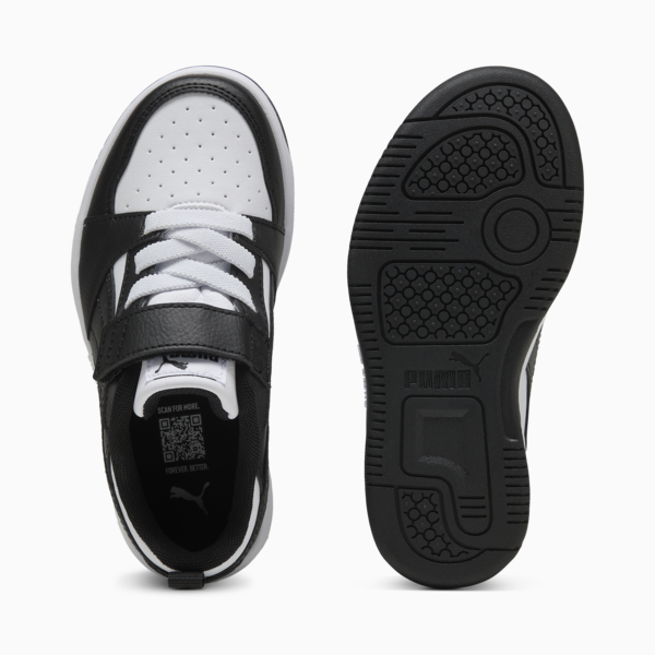 Zapatillas&nbsp;Puma Rebound V6 LoAC+ PS ADP, PUMA White-PUMA Black, large-ARG