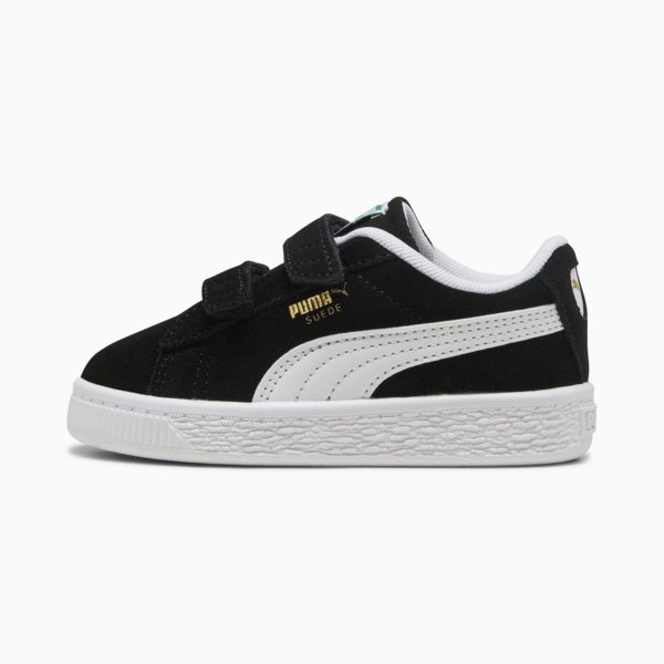 Zapatillas Suede Classic para bebes, PUMA Black-PUMA White, large-ARG