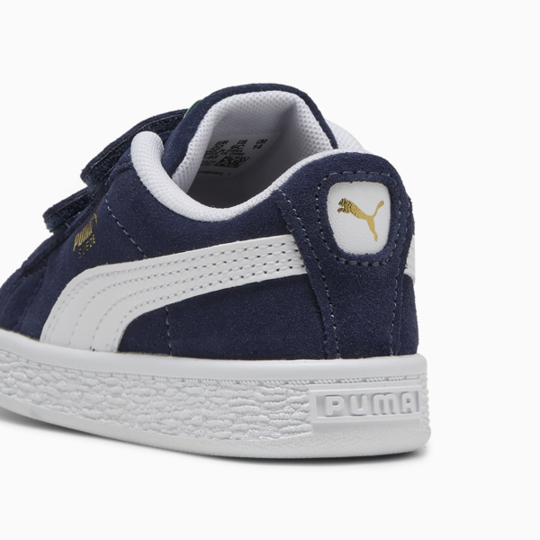 Zapatillas Suede Classic para bebes, PUMA Navy-PUMA White, large-ARG