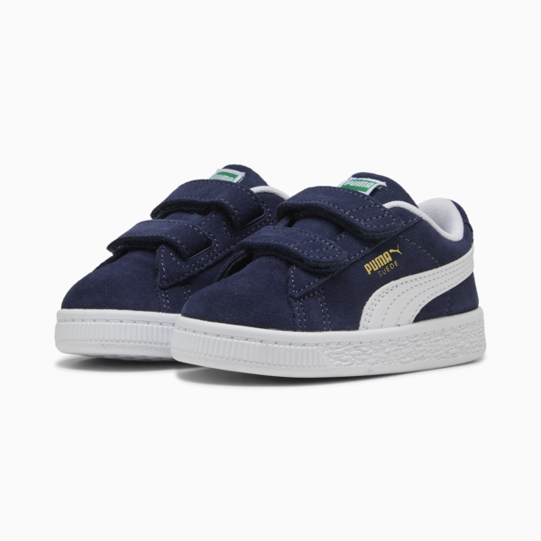 Zapatillas Suede Classic para bebes, PUMA Navy-PUMA White, large-ARG