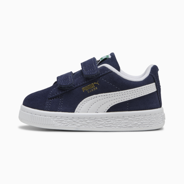 Zapatillas Suede Classic para bebes, PUMA Navy-PUMA White, large-ARG