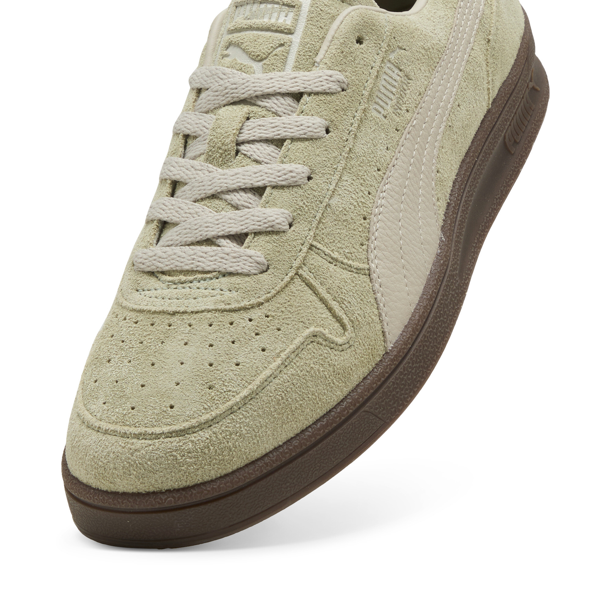 Puma Indoor Soft Sneakers, Green, Size 48, Shoes