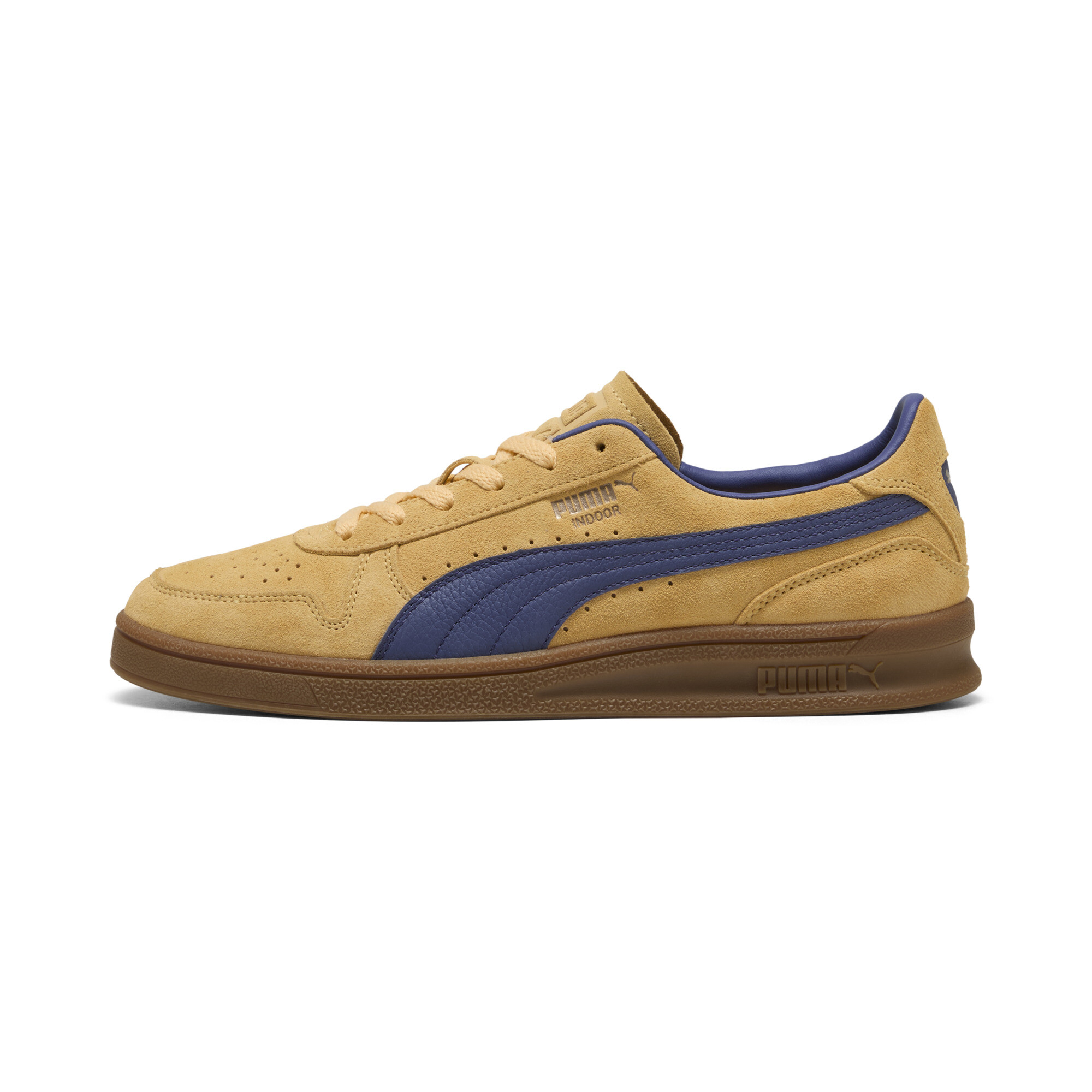 Shop Puma Indoor Soft Sneakers In Orange