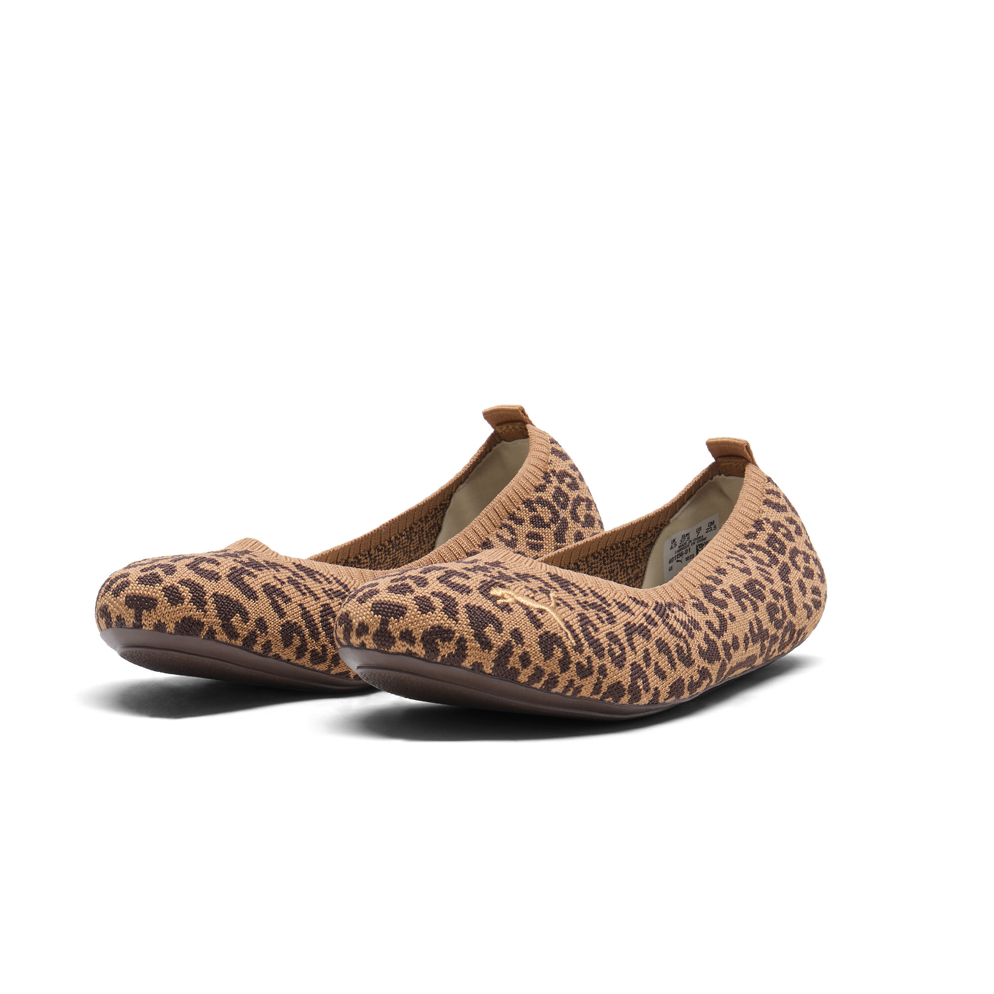 PUMA Iliana Luipaard ballerina's voor Dames, Maat 36 thumbnail 6