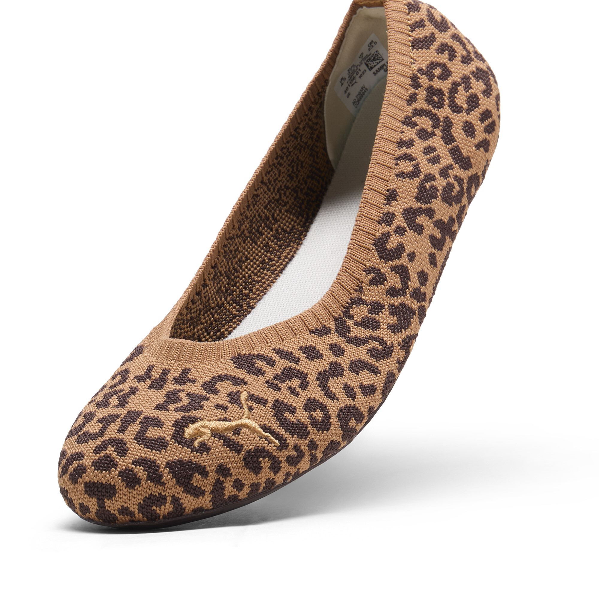 PUMA Iliana Luipaard ballerina's voor Dames, Maat 36 thumbnail 2