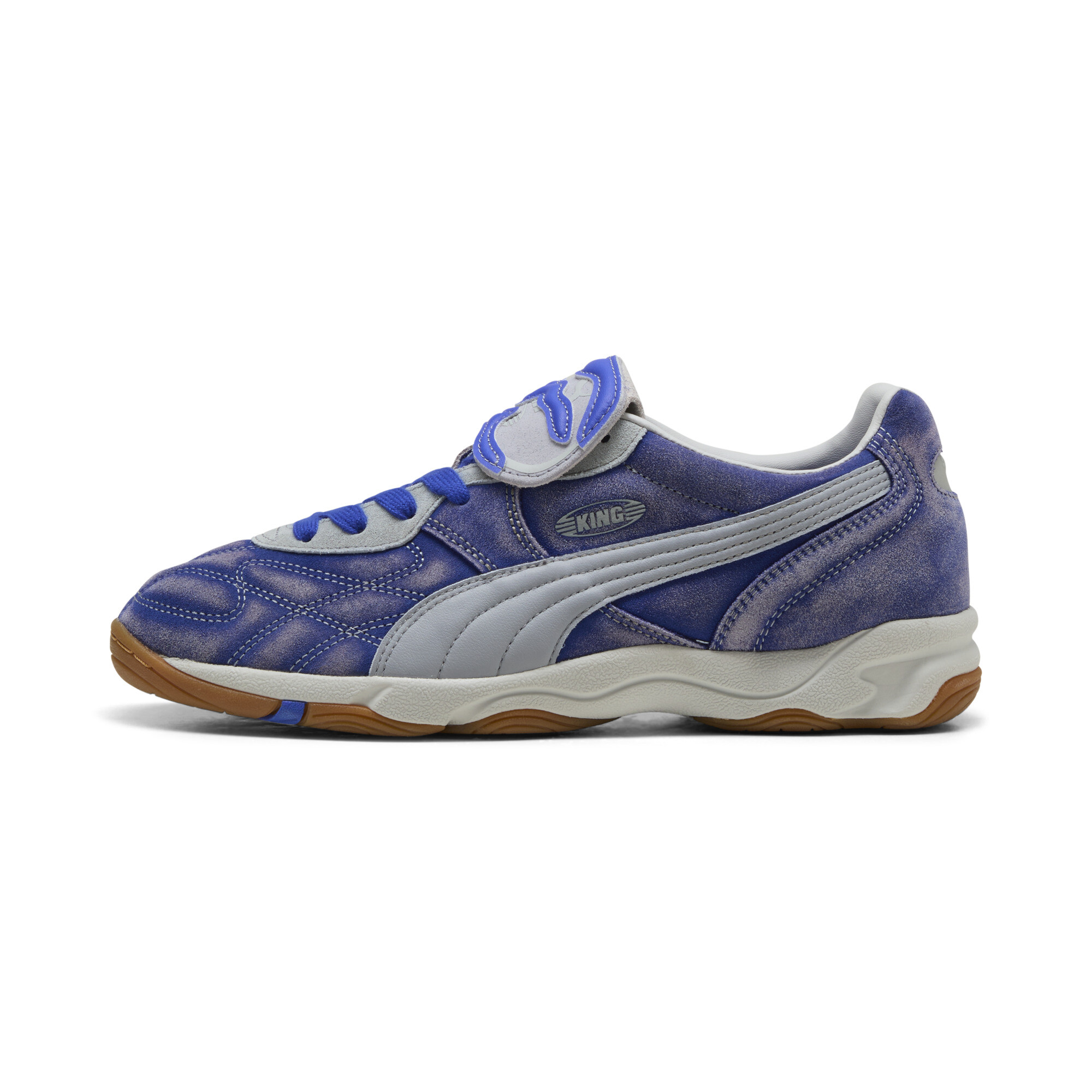 Puma x KIDSUPER King Indoor-Sneakers Unisex Schuhe | Mit Plain | Dart Blue/Gray Fog | Größe: 47