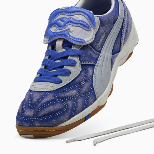 PUMA x KIDSUPER King Indoor Sneakers Unisex, Dart Blue-Gray Fog, large-MEX