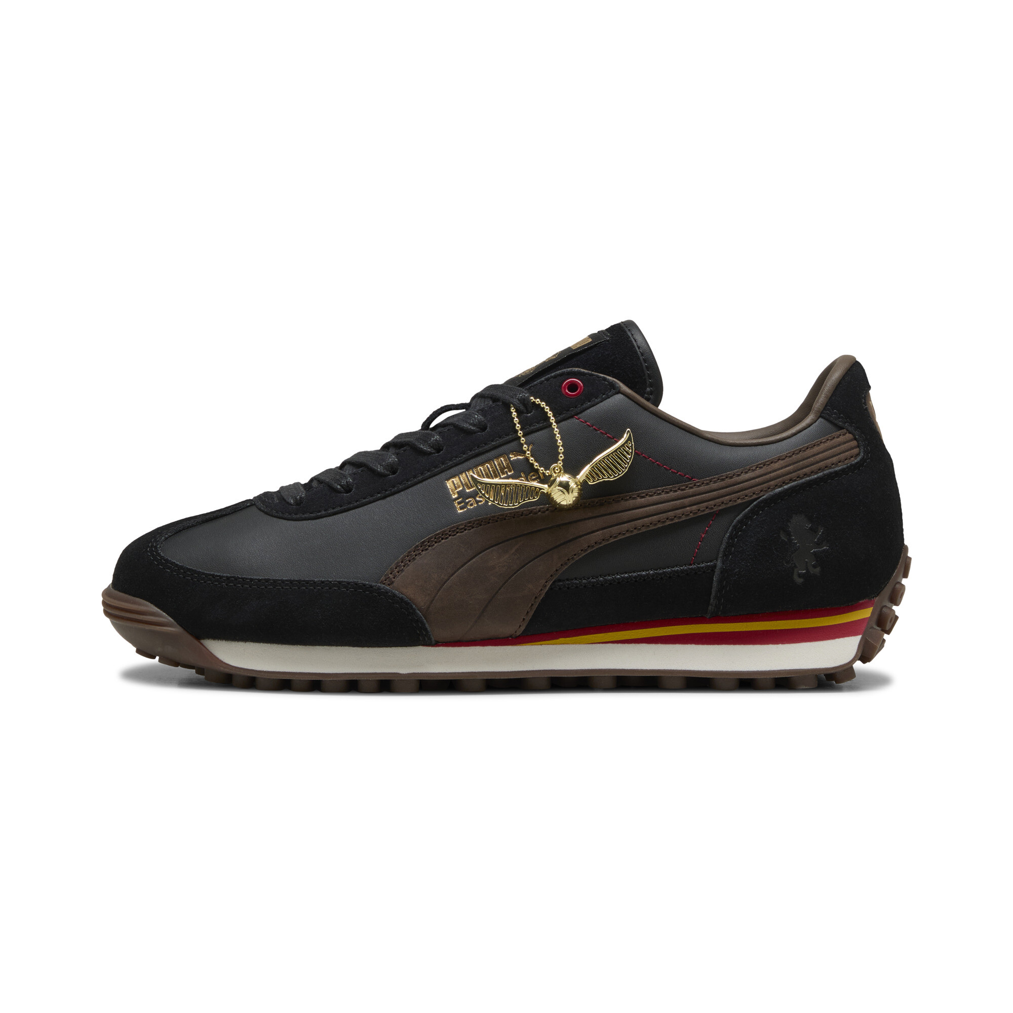 Puma x HARRY POTTER Easy Rider Sneakers Unisex Schuhe | Mit Plain | Black/Chocolate | Größe: 44.5