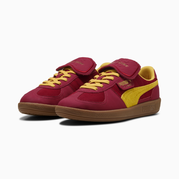 PUMA x HARRY POTTER Palermo Sneakers Unisex, Dark Crimson-Yellow Sizzle, large-ZAF