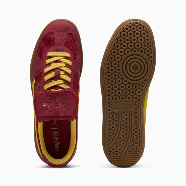 PUMA x HARRY POTTER Palermo Sneakers Unisex, Dark Crimson-Yellow Sizzle, large-MEX