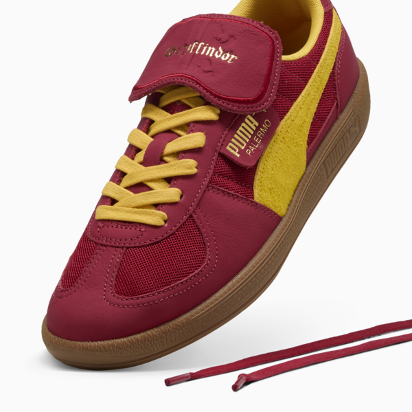 PUMA x HARRY POTTER Palermo Sneakers Unisex, Dark Crimson-Yellow Sizzle, large-ZAF