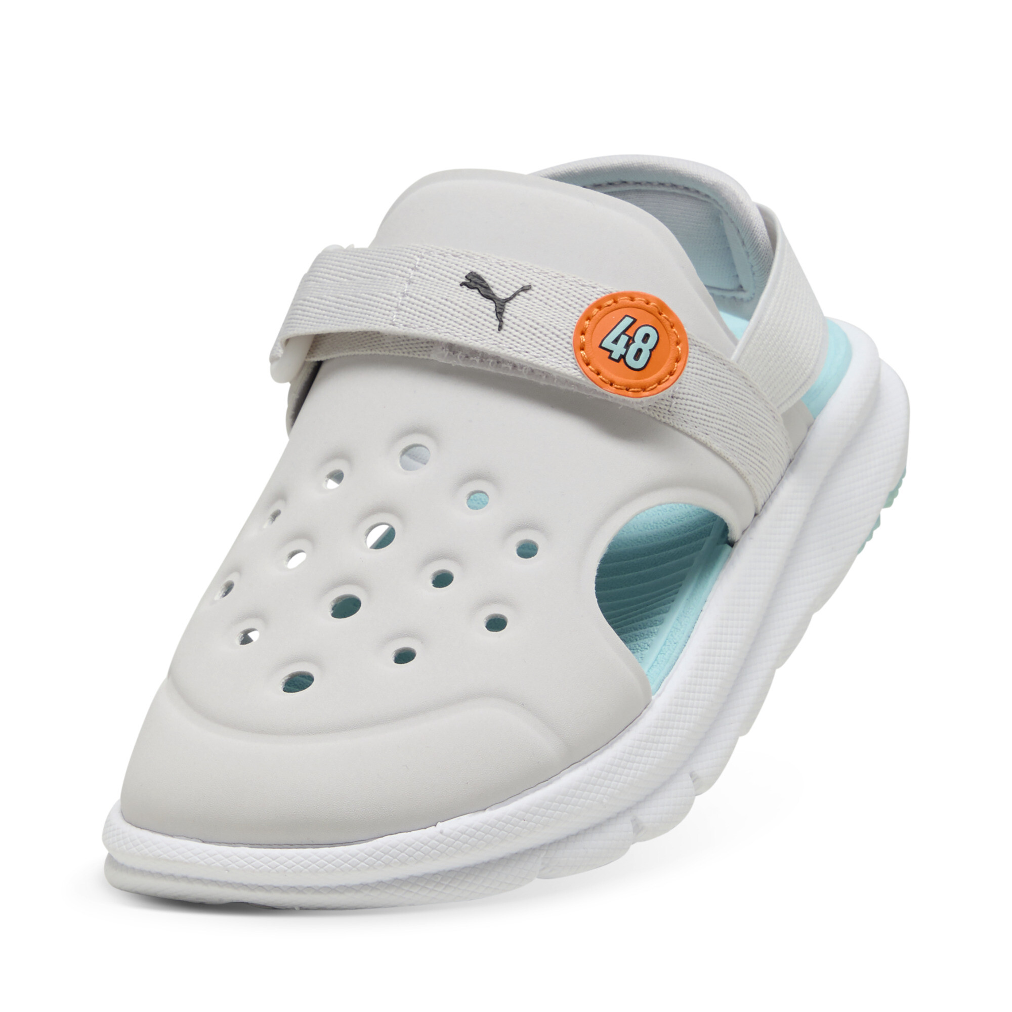Evolve Poised2Race sandalen, Grijs/Oranje, Maat 29 | PUMA