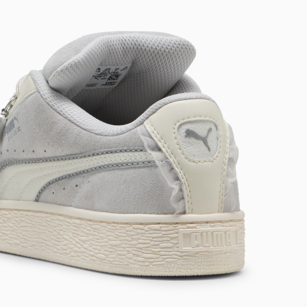Tenis Suede XL Glam Athletics para mujer, Feather Gray-Warm White, large-MEX