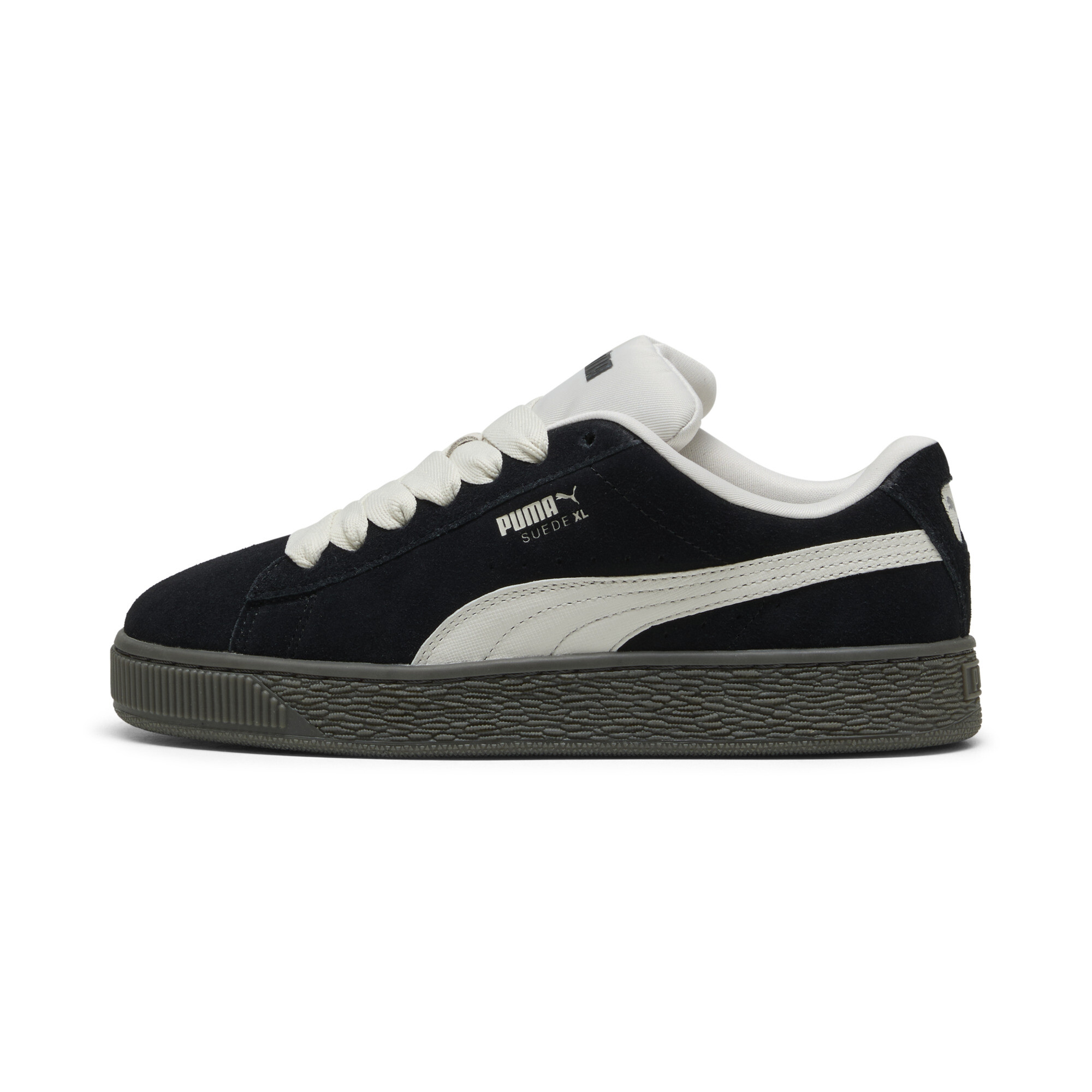 Puma Suede XL Quiet Lux Sneakers Damen Schuhe | Mit Colorful | Black/Vapor Gray/Gum | Größe: 41