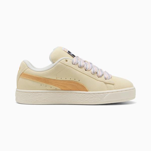 Tenis Suede XL Lace II para mujer, Creamy Vanilla-Almost Apricot, large-MEX