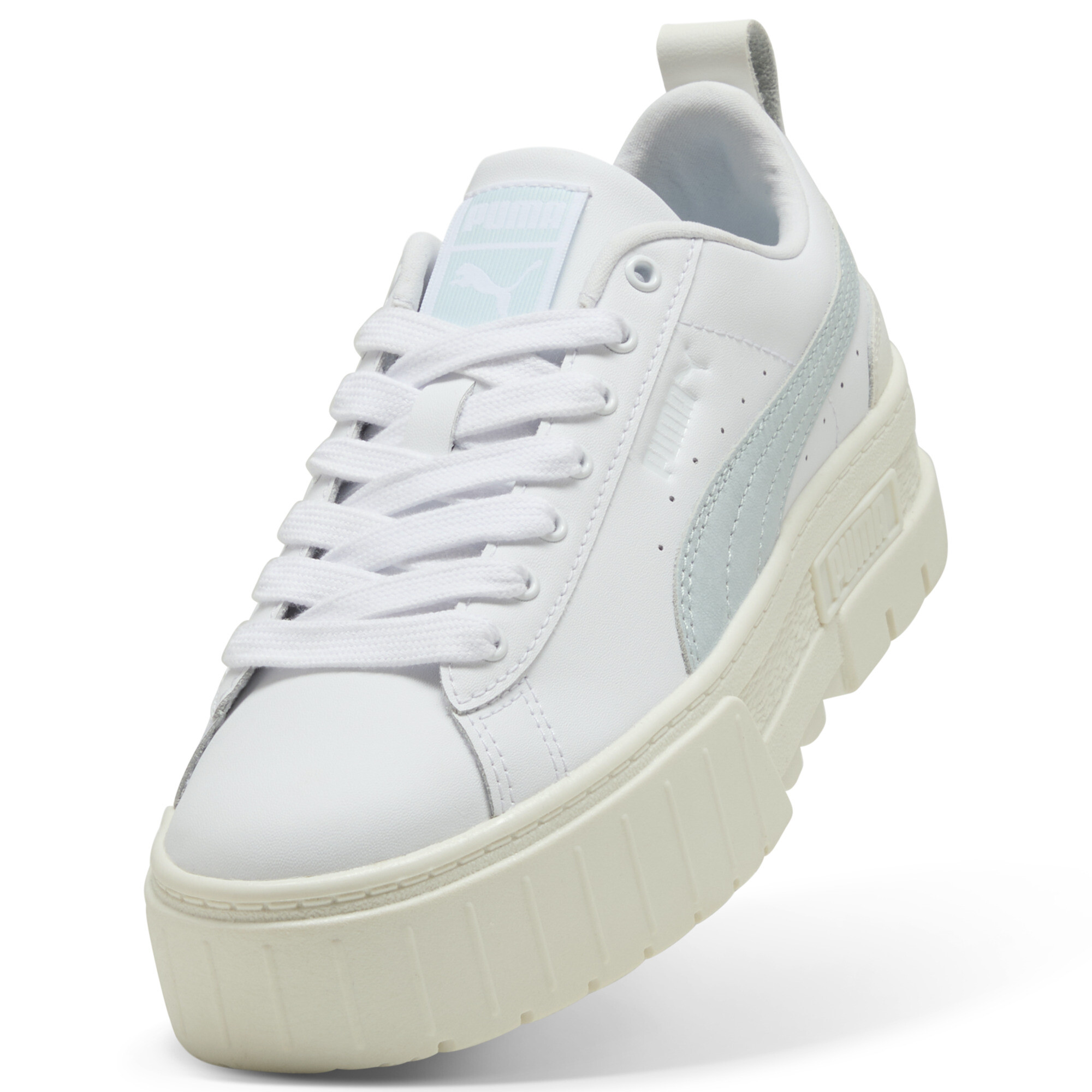 PUMA Mayze Lux sneakers voor Dames, Wit, Maat 37,5 thumbnail 2
